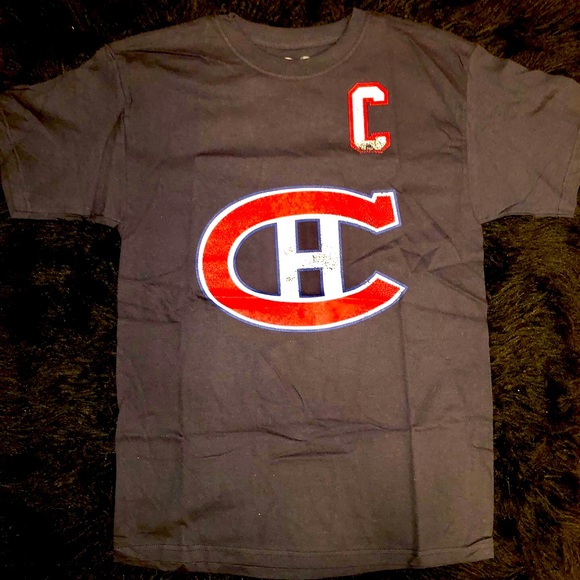 Montreal Canadians Navy Blue Short Sleeve Shirt 🏒 - Picture 1 of 1